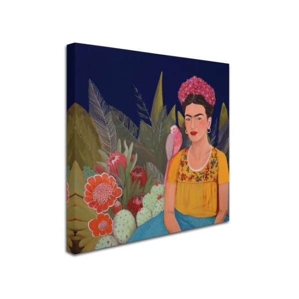 Sylvie Demers 'Frida A Casa Azul Revisitated' Canvas Art,14x14